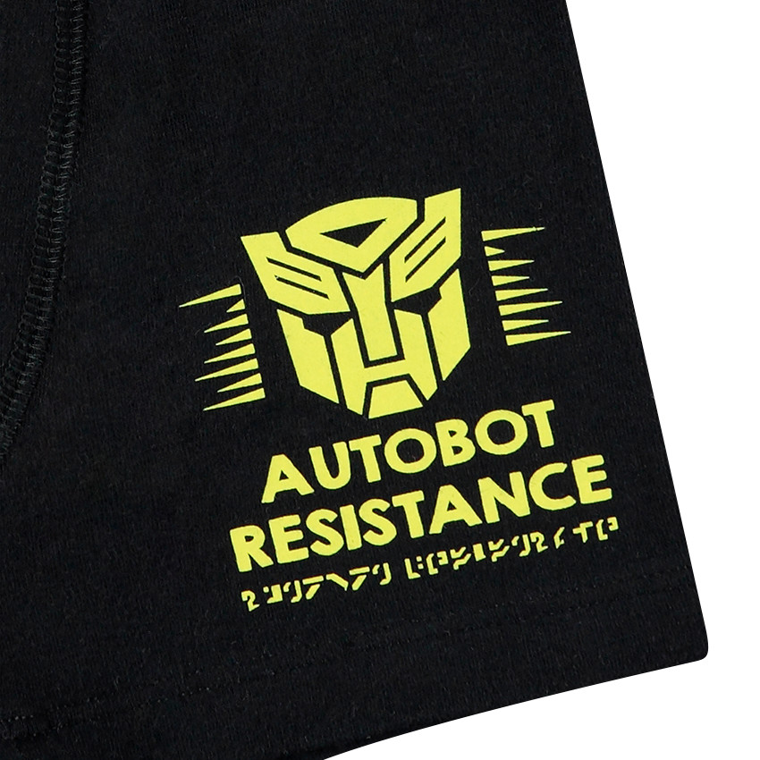 Lot de 2 boxers en coton avec prints Transformers 