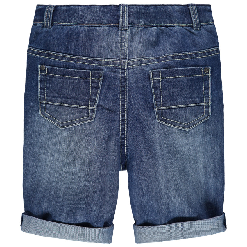 Bermuda en jean used  