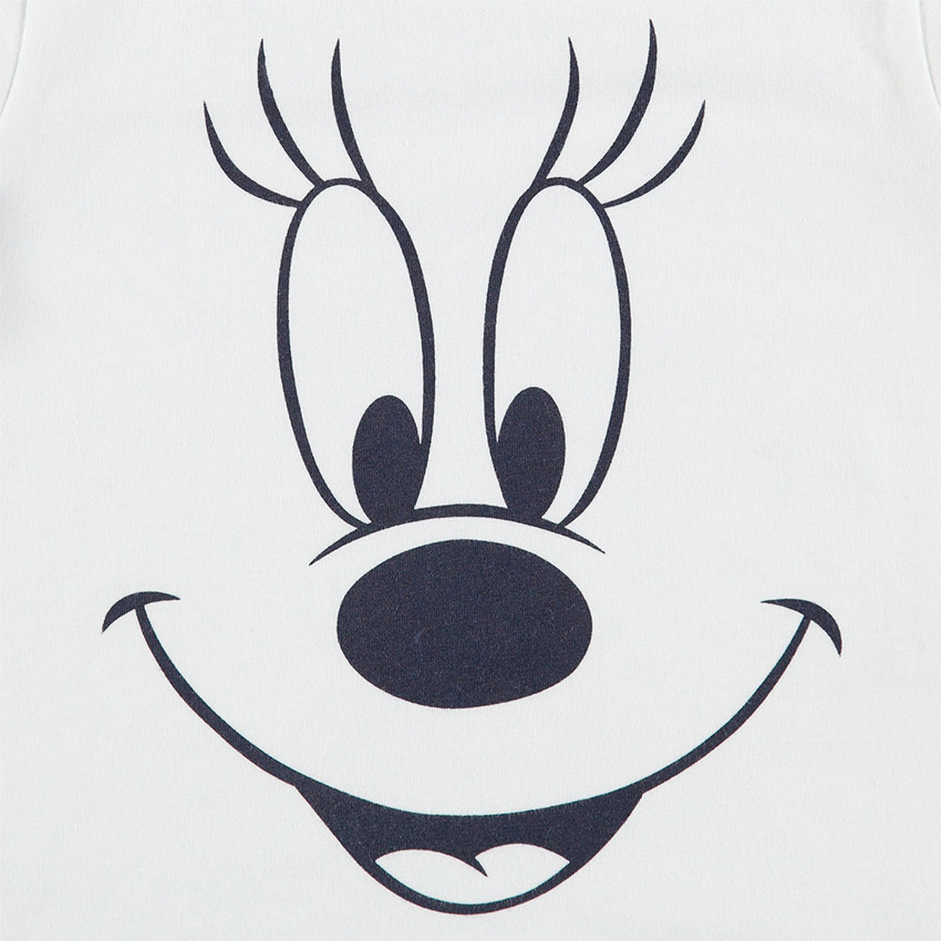 Tee-shirt manches courtes avec print Minnie Disney 