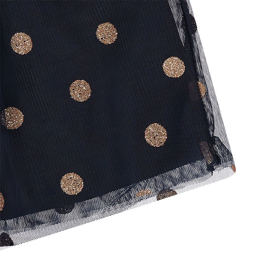 Robe manches courtes bi-matière 