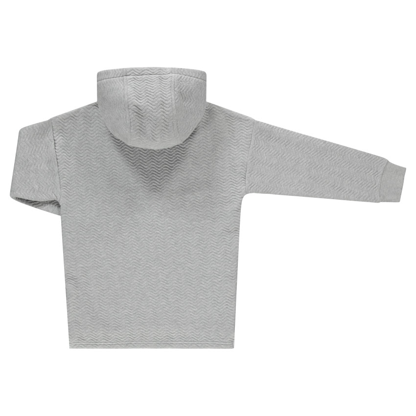 Junior - Sweat à capuche en molleton fantaisie avec texte printé 