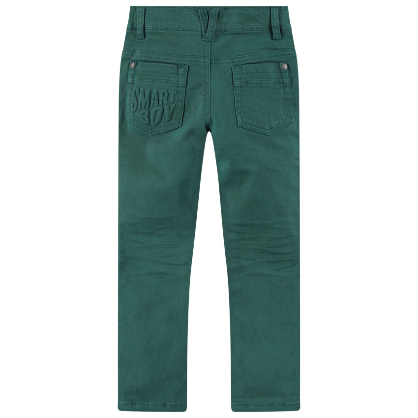 Pantalon en twill surteint avec poche fantaisie au dos 