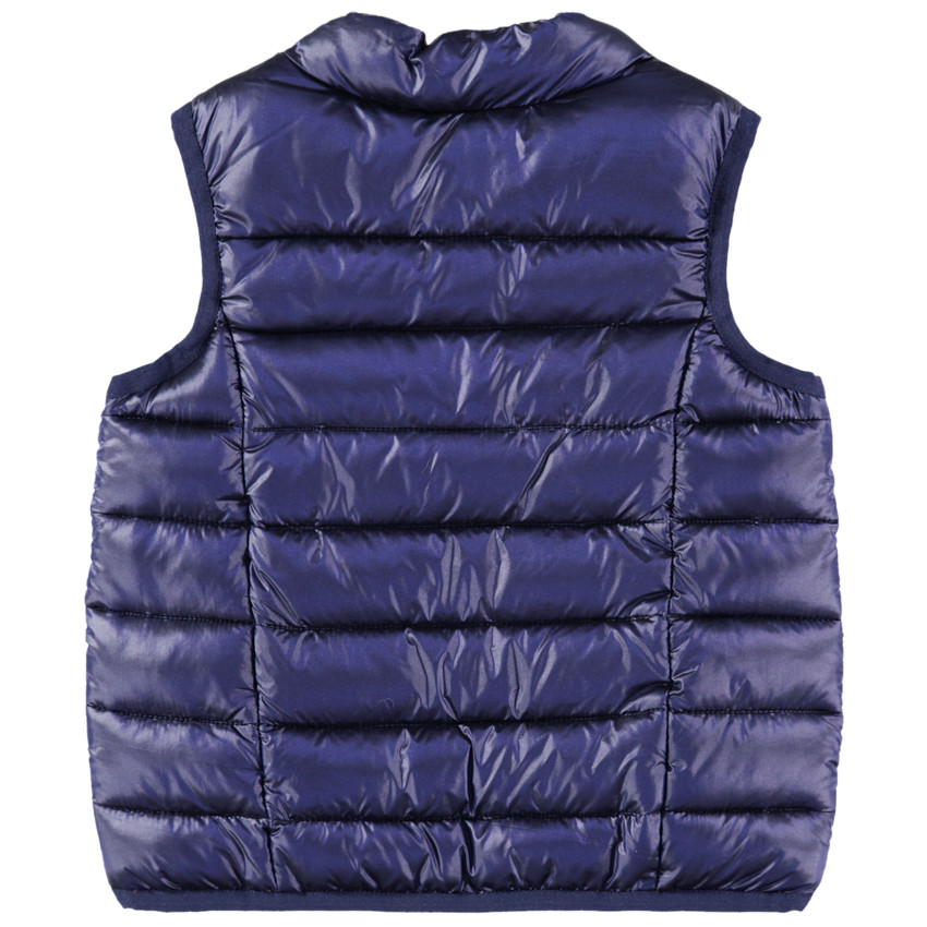 Doudoune sans manches légère avec doublure imprimée étoiles 