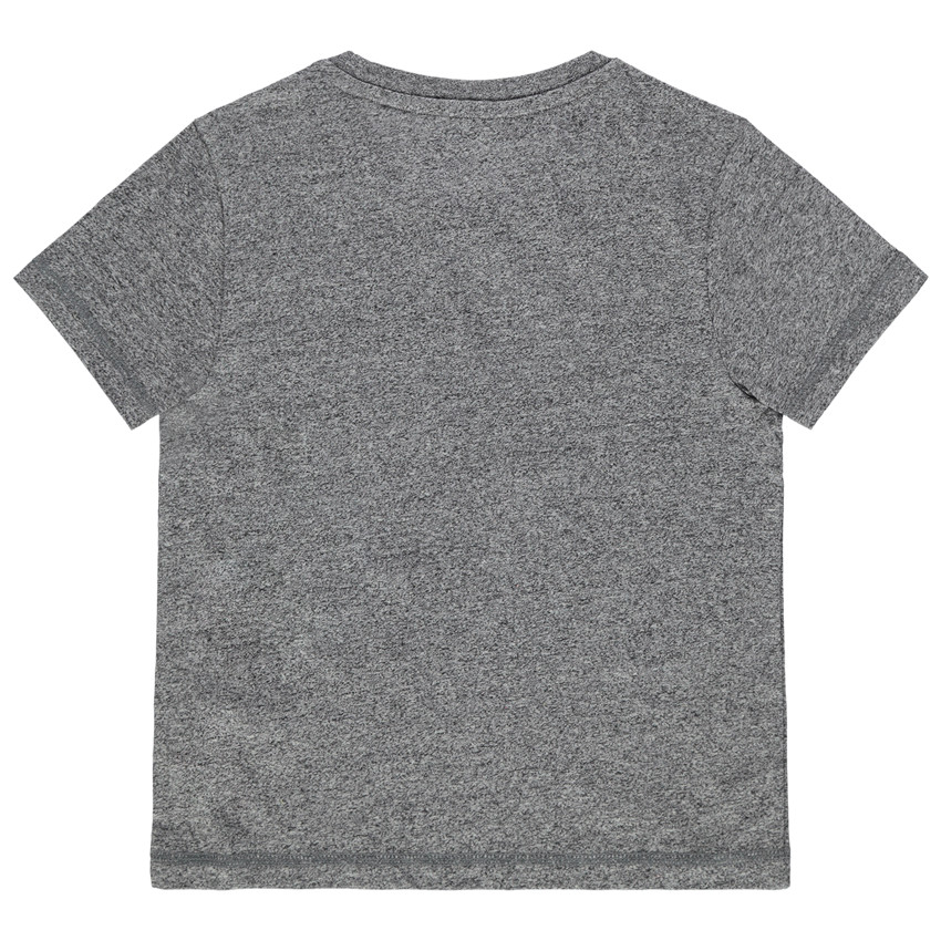 T-shirt manches courtes à message et ballon de foot en sequins magiques 