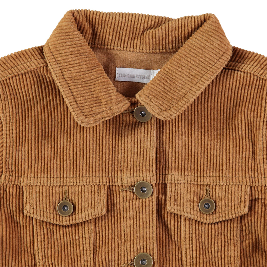 Junior - Veste en velours côtelé à poches 