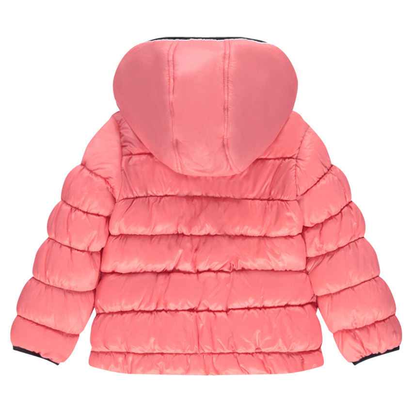 Doudoune matelassée ouatinée à capuche doublée micropolaire 