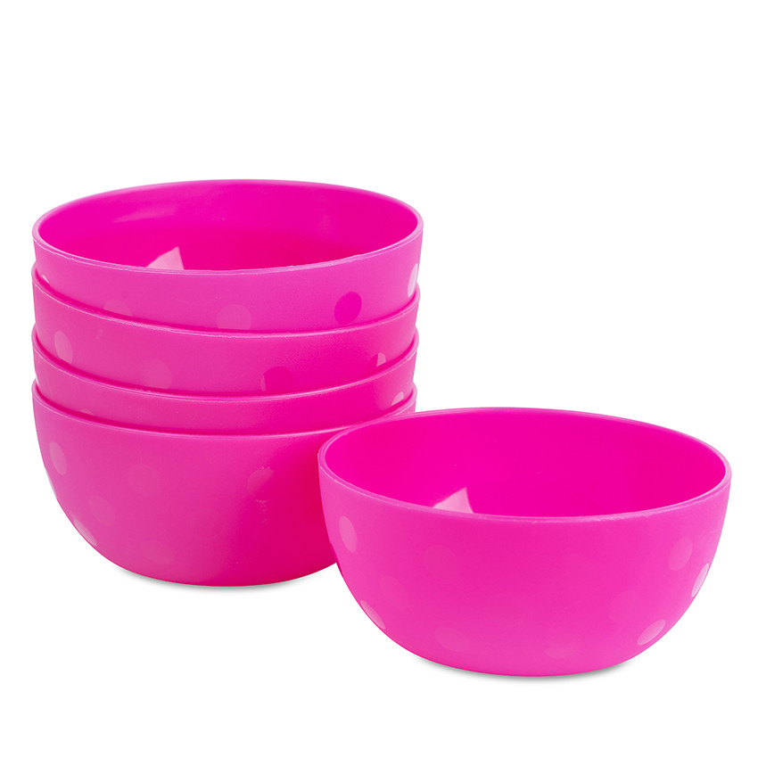 Set de 5 bols - Rose 