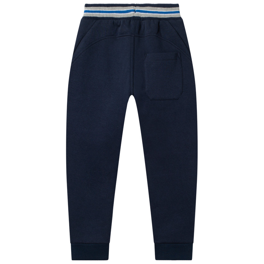 Pantalon de jogging en molleton gratté à inscriptions printées 