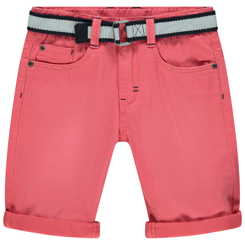 Bermuda en toile à ceinture amovible 