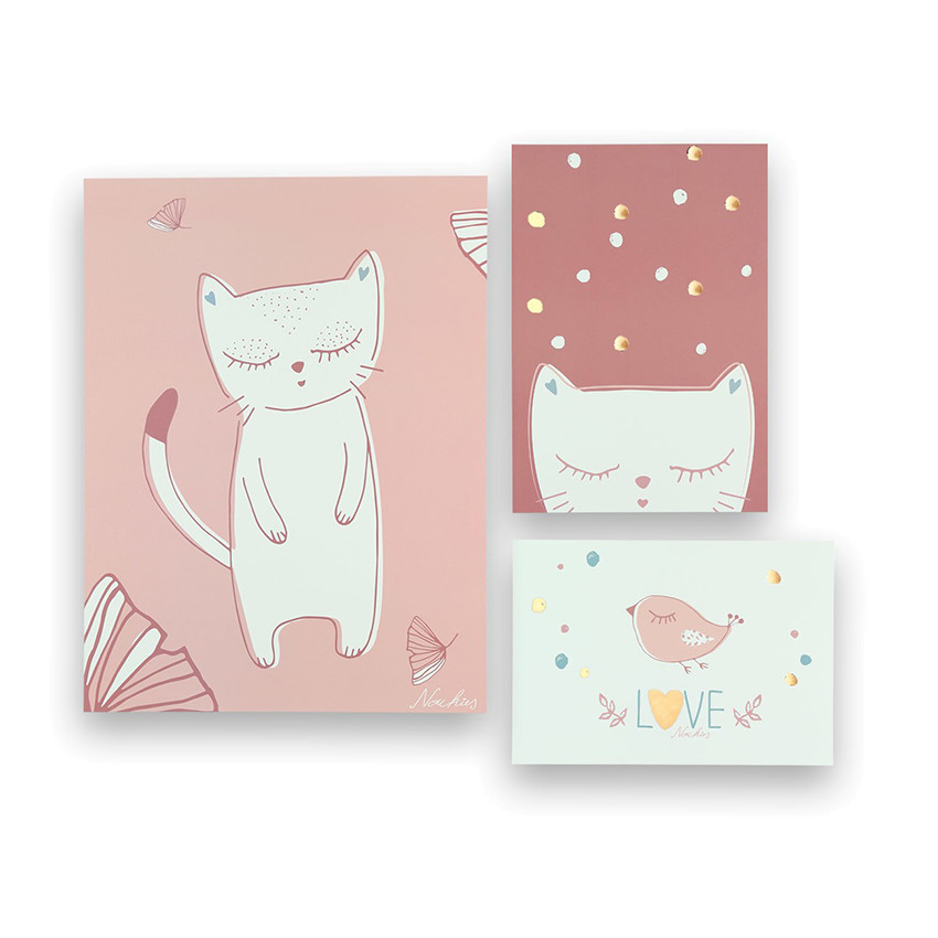 Set de 3 posters collection Imagine 