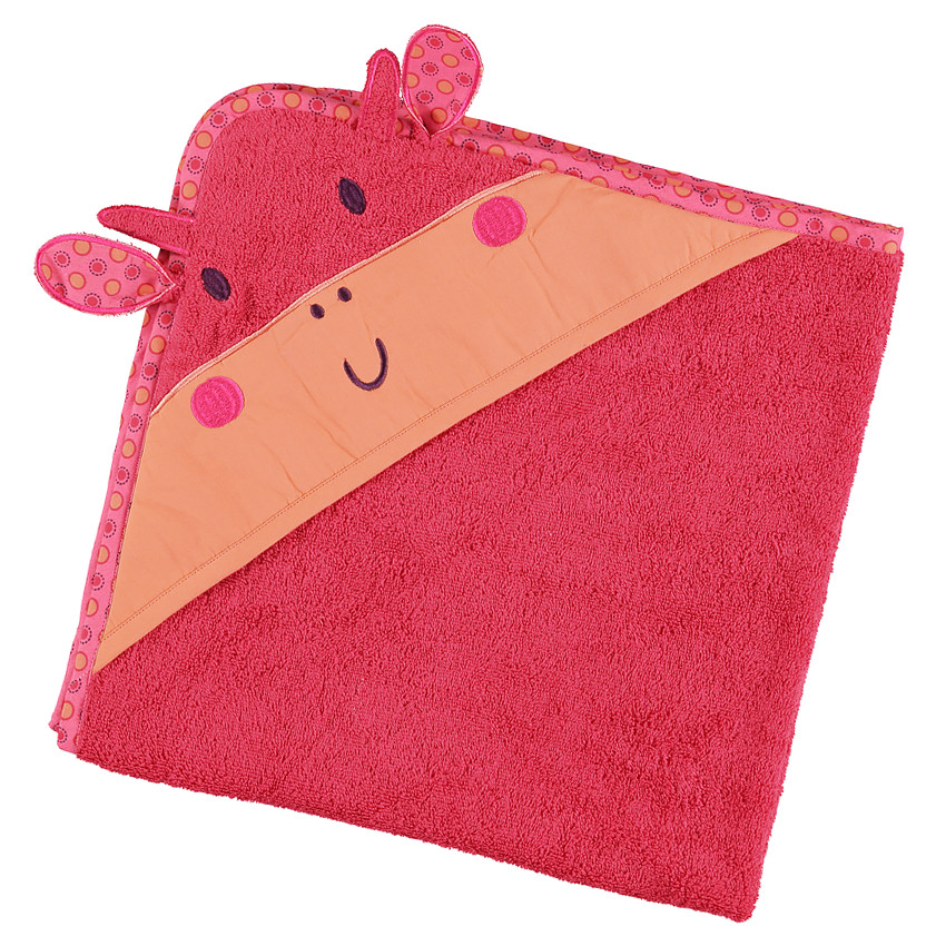 Cape de bain avec tête d'animal fantaisie  