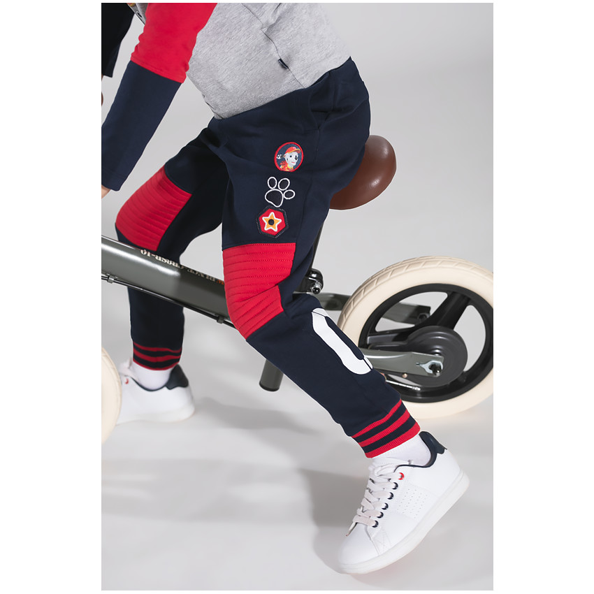 Pantalon de jogging en molleton bicolore avec badges Pat Patrouille Nickelodeon™  
