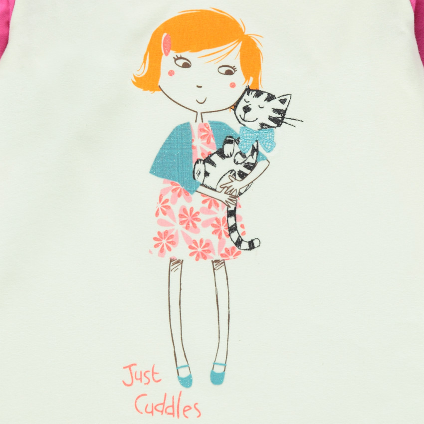 Pyjama long print fantaisie 