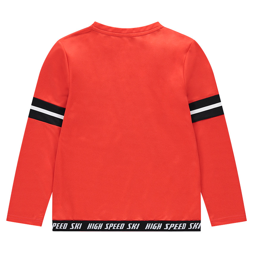 Junior - Tee-shirt manches longues en polyester avec print fantaisie 