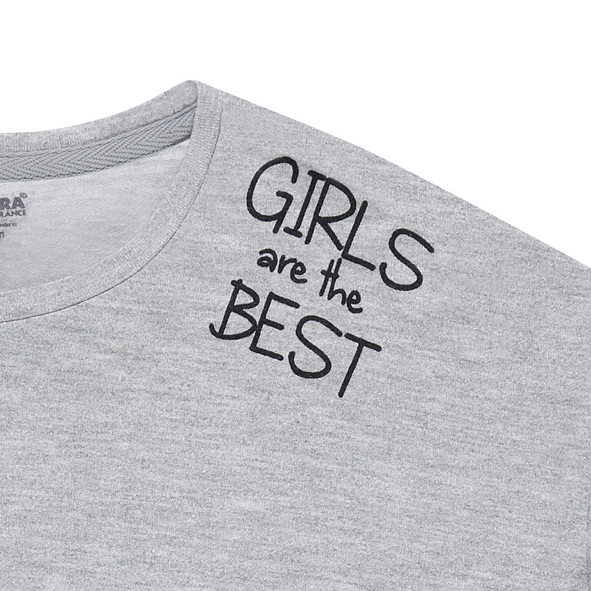 Junior - Robe en maille à manches évasées avec ceinture à nouer 