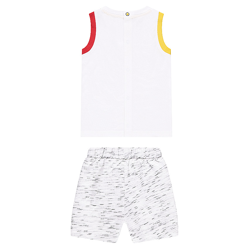 Ensemble avec débardeur print Winnie l'Ourson ©Disney et bermuda twisté  