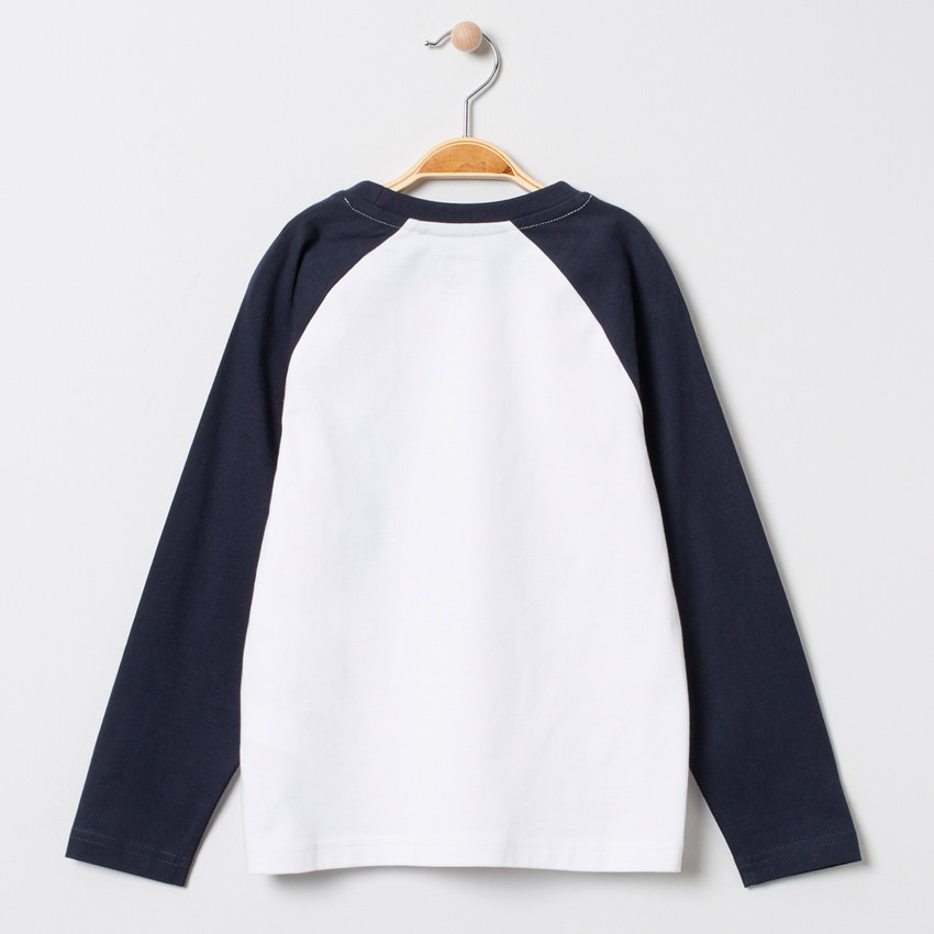 T-shirt manches longues print fantaisie 