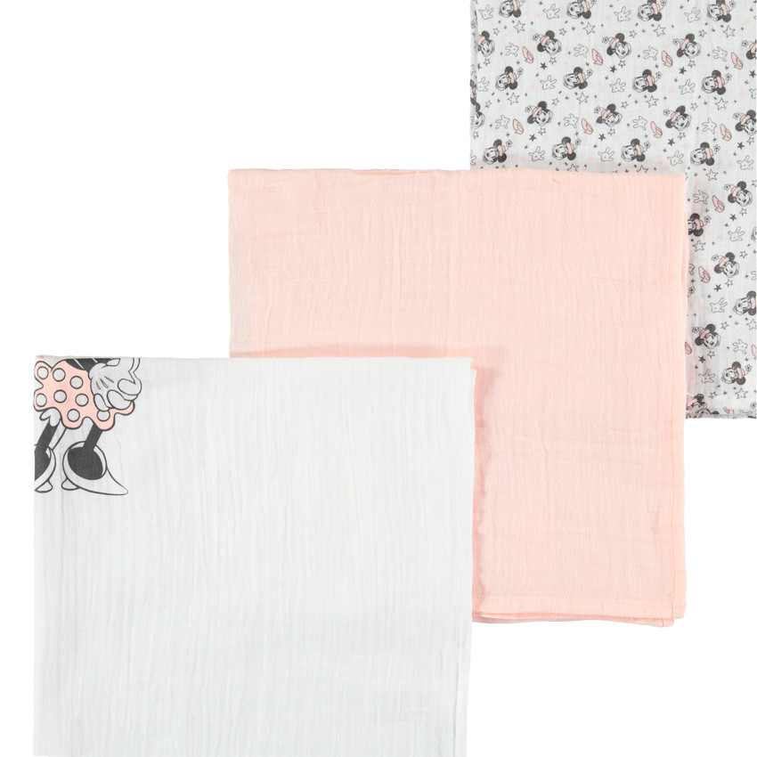 Set de 3 langes Minnie Disney 
