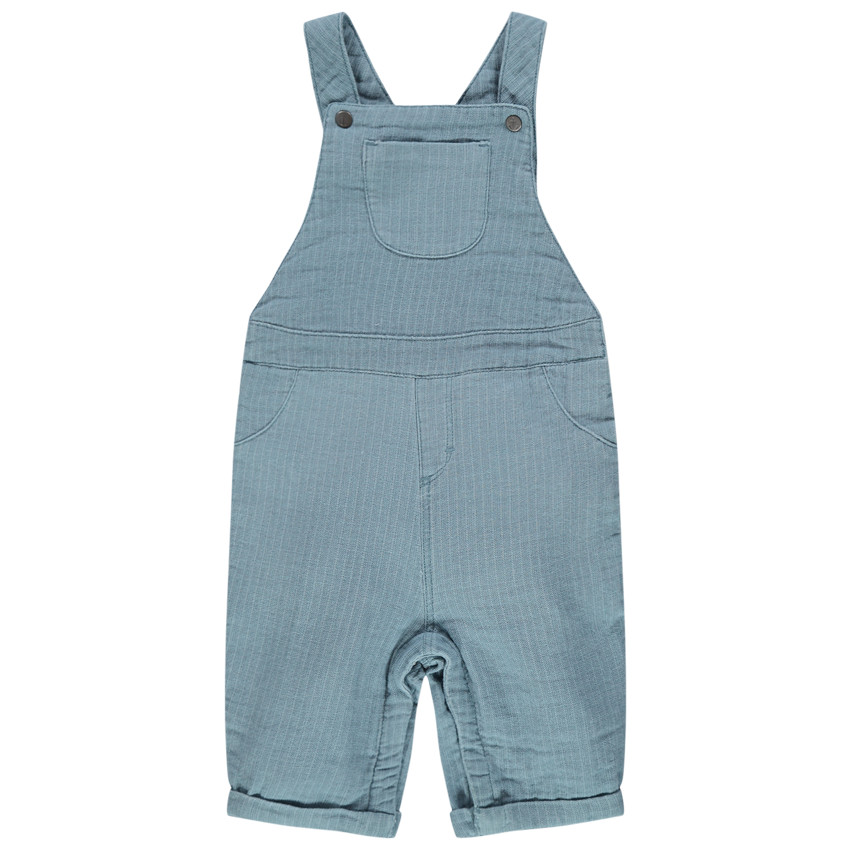 Salopette courte en maille fantaisie  