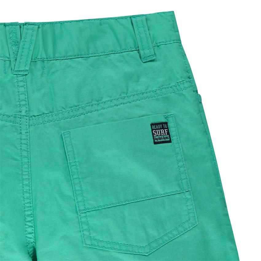 Junior - Bermuda court en denim surteint  