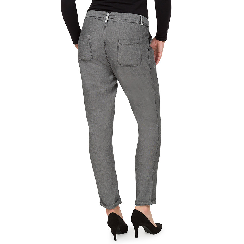 Pantalon chino de grossesse à poches et ceinture amovible 