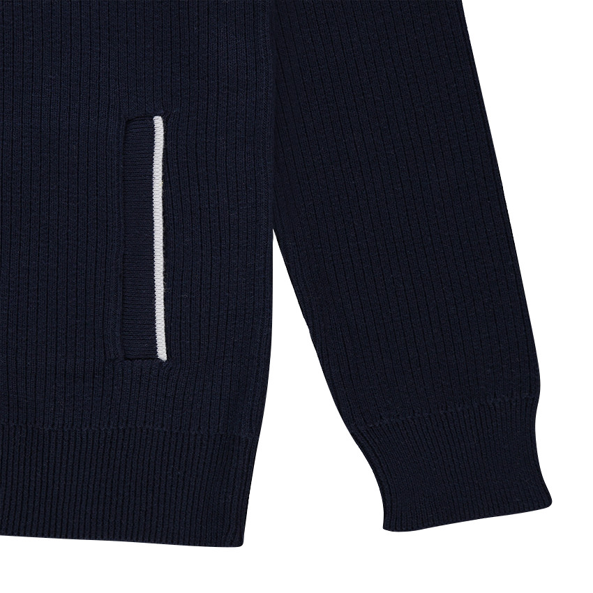 Junior - Gilet en tricot fantaisie avec poches 