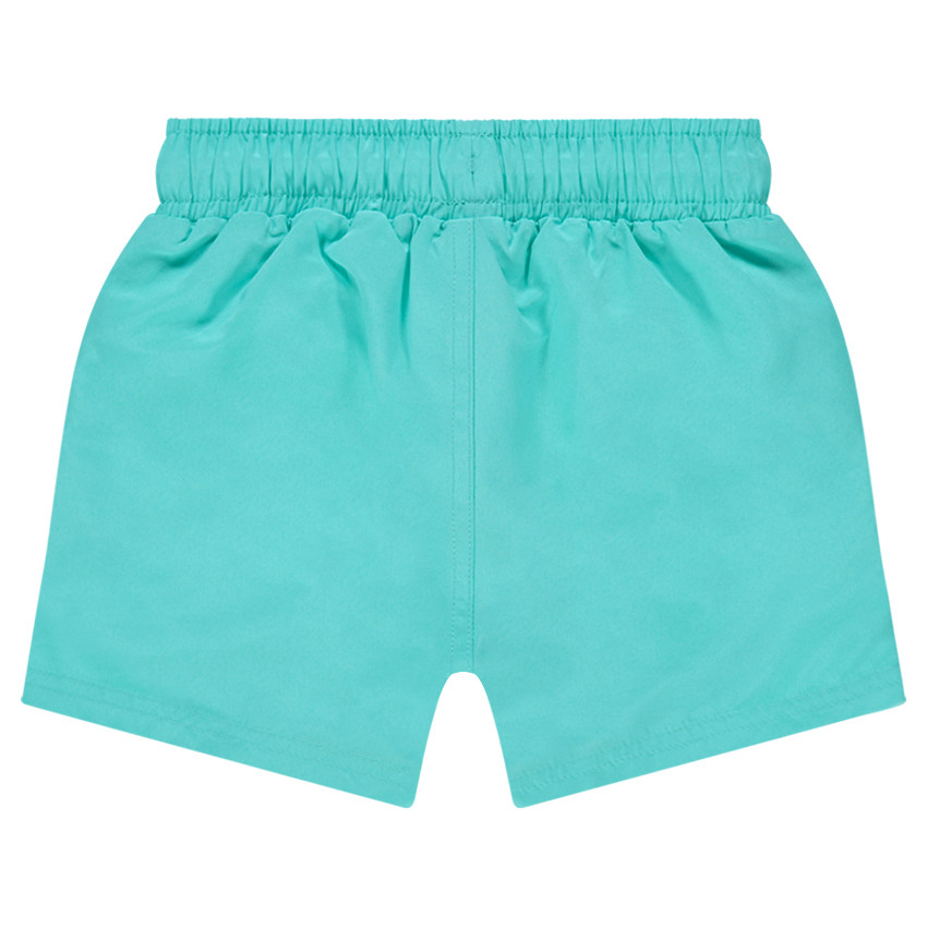 Short de bain en microfibre avec print fantaisie 