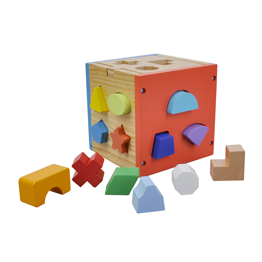 Cube d'activités en bois 