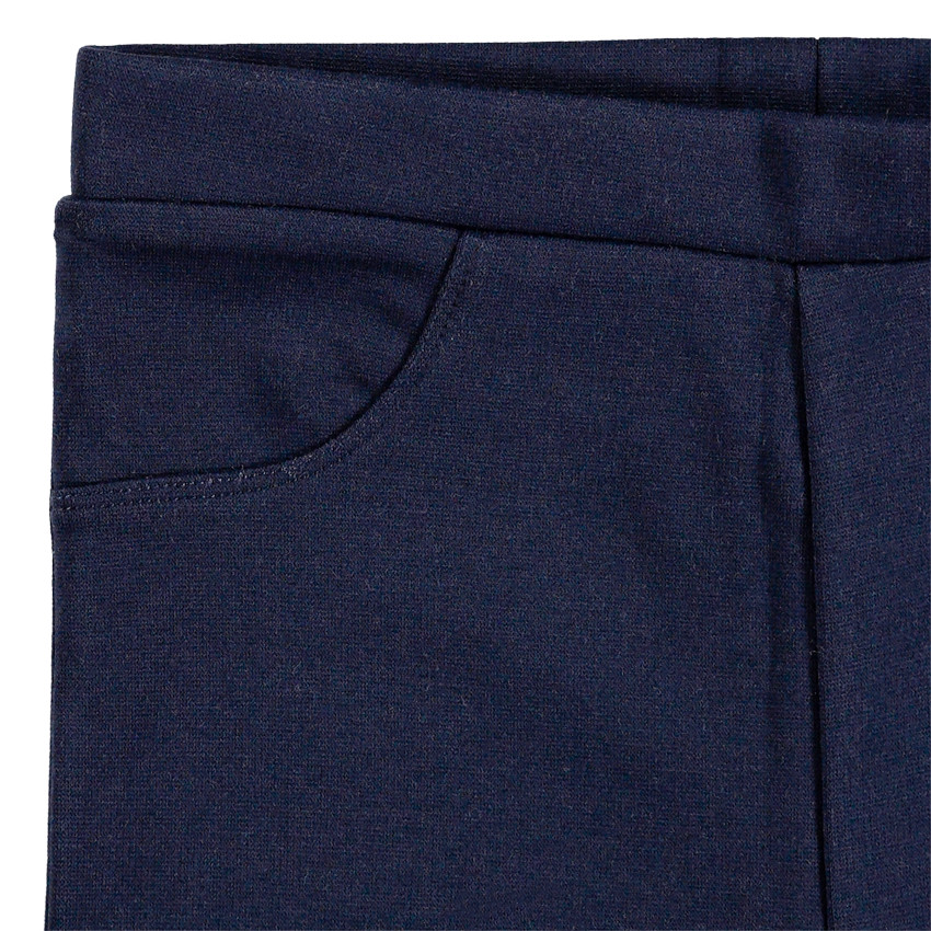 Junior - Jegging en milano à chevilles rayées 