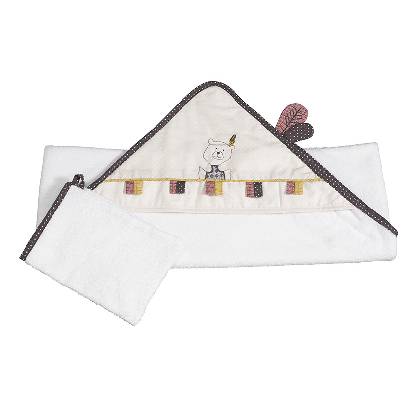 Set de bain en coton - Timouki 