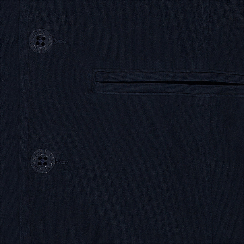 Junior - Blazer en jersey lourd avec doublure rayée 