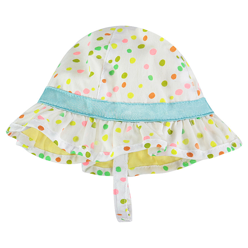 Charlotte en popeline de coton imprimée pois all-over 