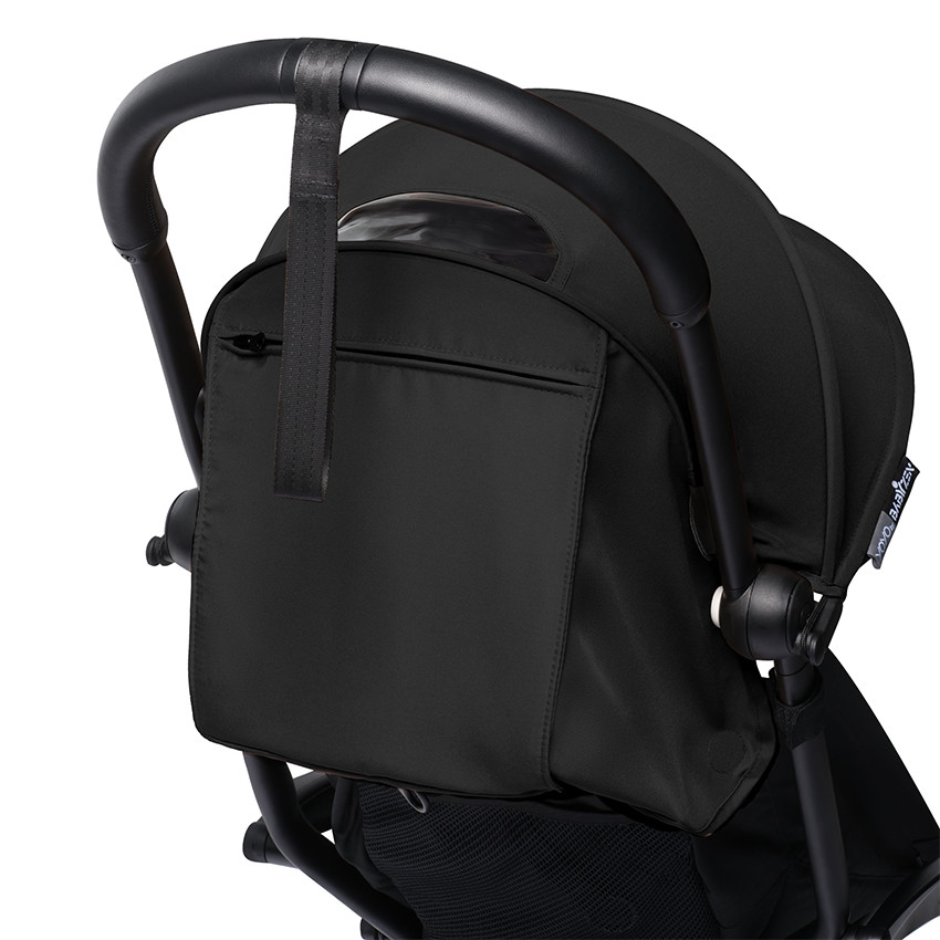 Poussette YOYO² 6+ châssis noir - Noir 