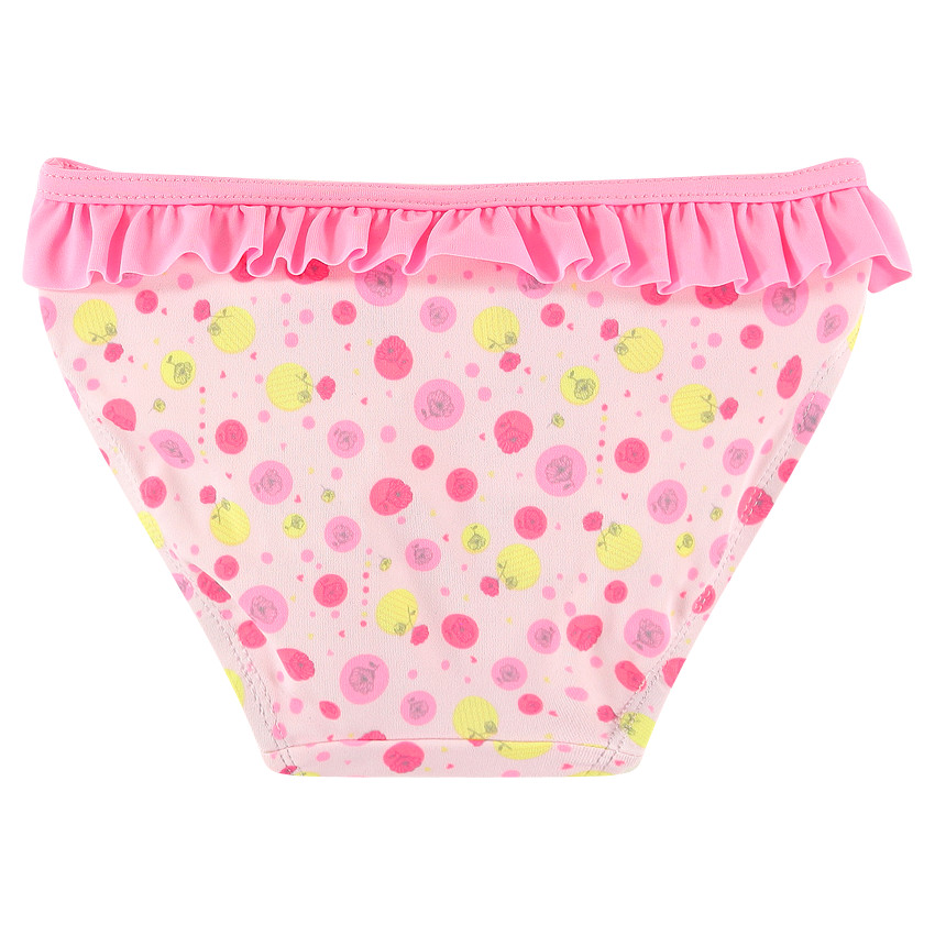 Culotte de bain à volants imprimée fleurs  