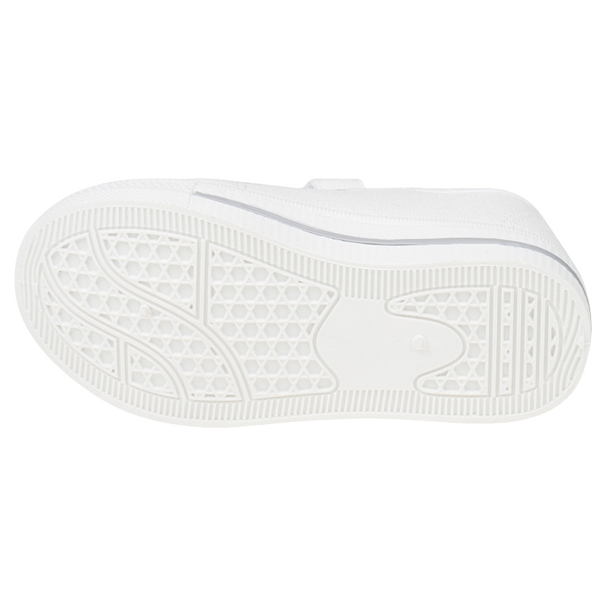 Baskets basses en toile à scratchs du 20 au 23 