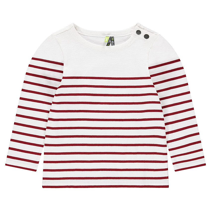 Junior - Marinière en jersey à rayures all-over 