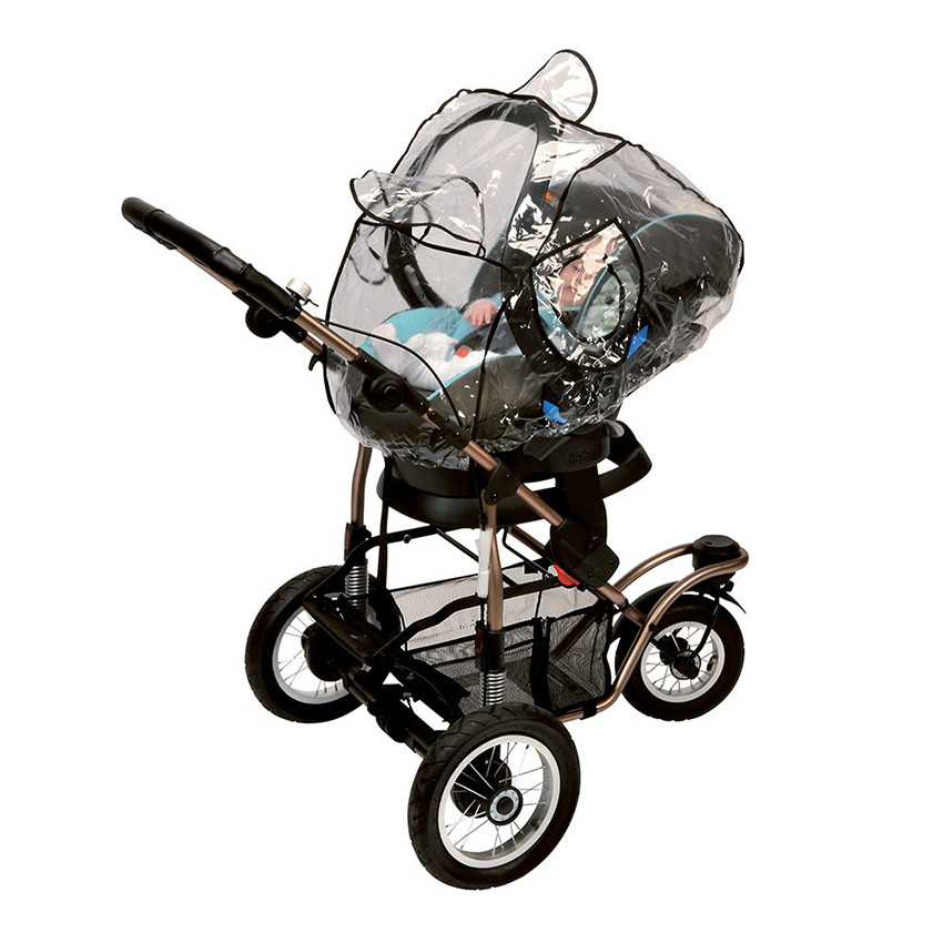 Habillage anti-pluie pour siège-auto iZi Go - Transparent 