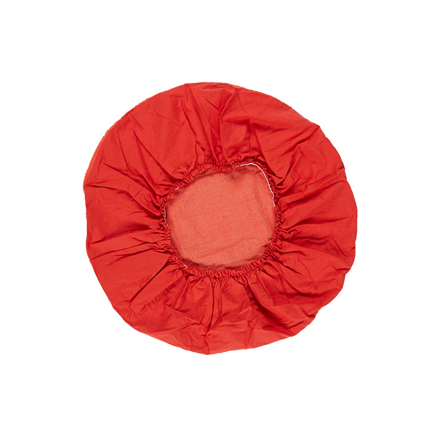 Housse ronde de coussin d'allaitement - Rouge 