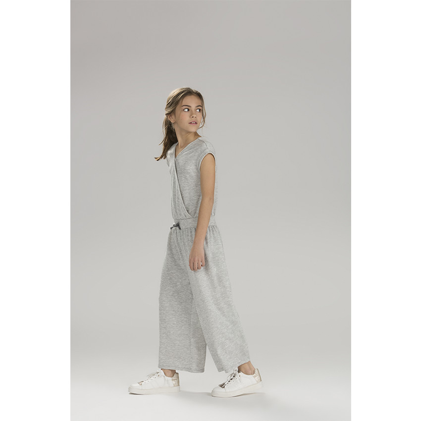 Junior - Combinaison 7/8ème en molleton léger croisée devant 