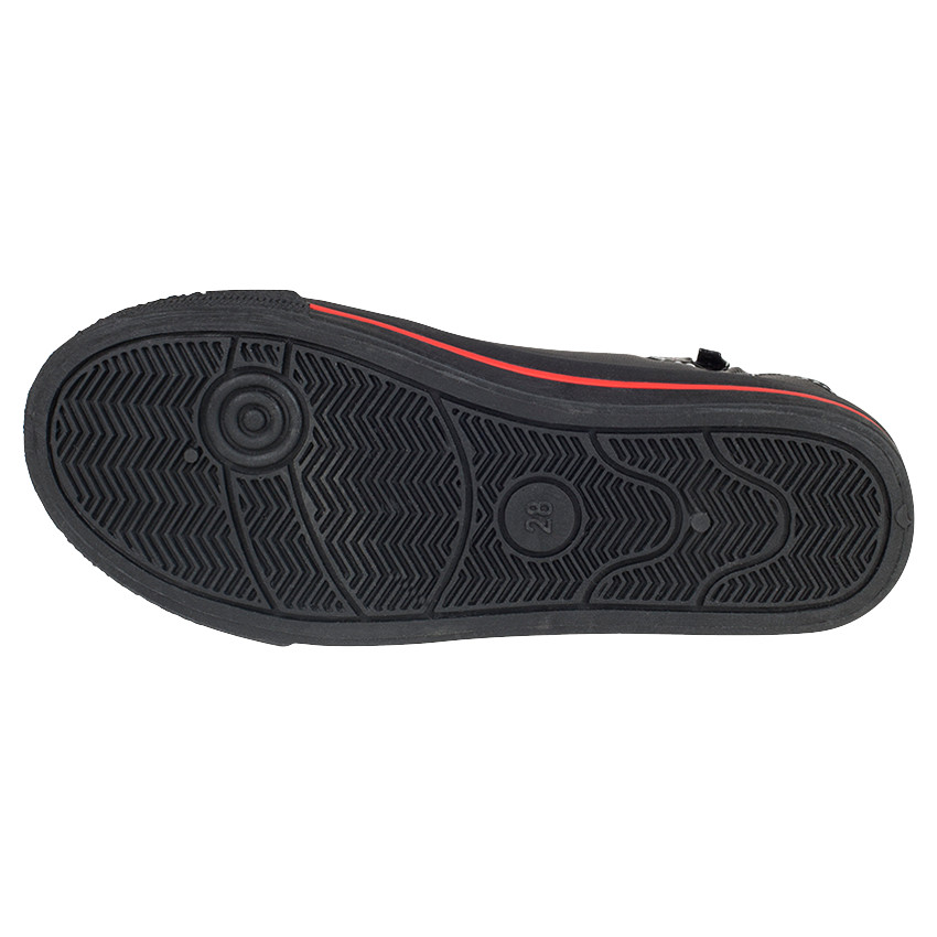 Baskets montantes aspect cuir DC Comics print Superman 