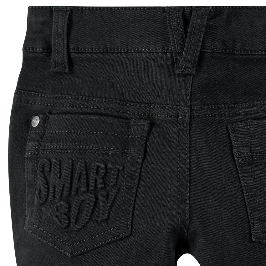 Pantalon en twill surteint avec poche fantaisie au dos 