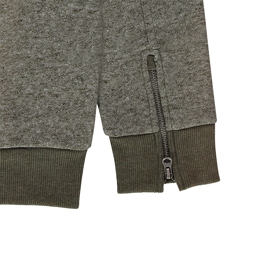 Junior - Gilet à capuche en molleton avec capuche doublée sherpa 