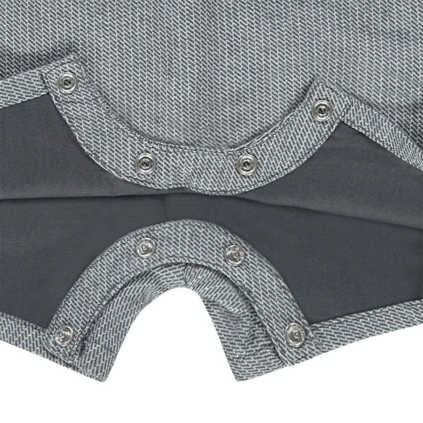 Combinaison courte avec noeud plaqué 