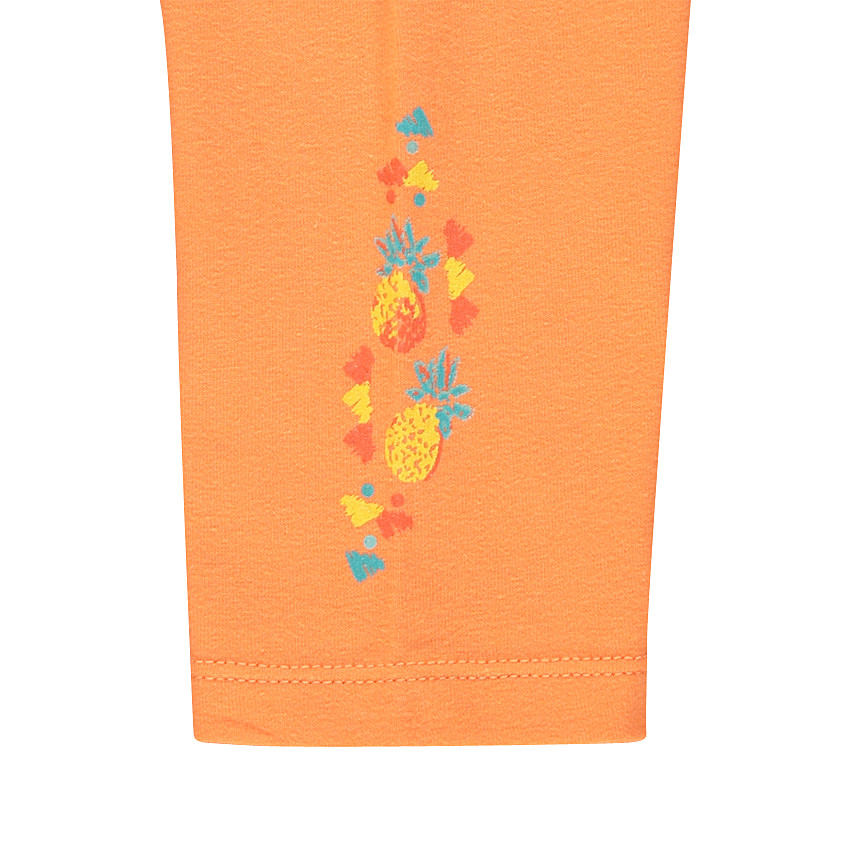 Legging mi-mollet print ananas 