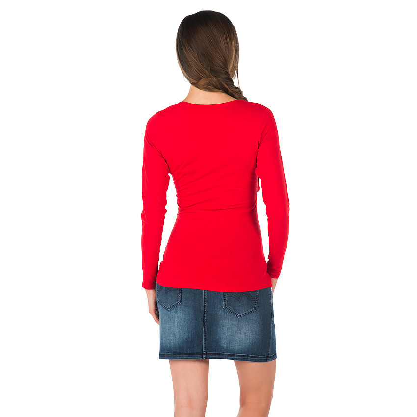 Tee-shirt d'allaitement manches longues uni 