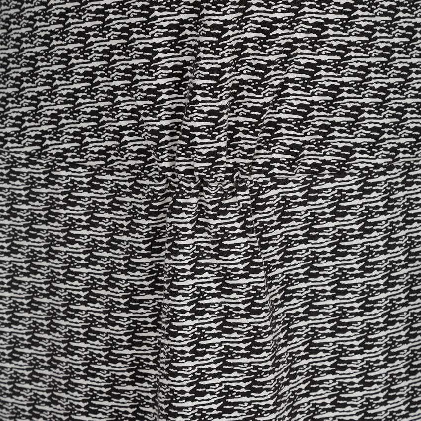 Robe de grossesse et d'allaitement imprimée avec zip 