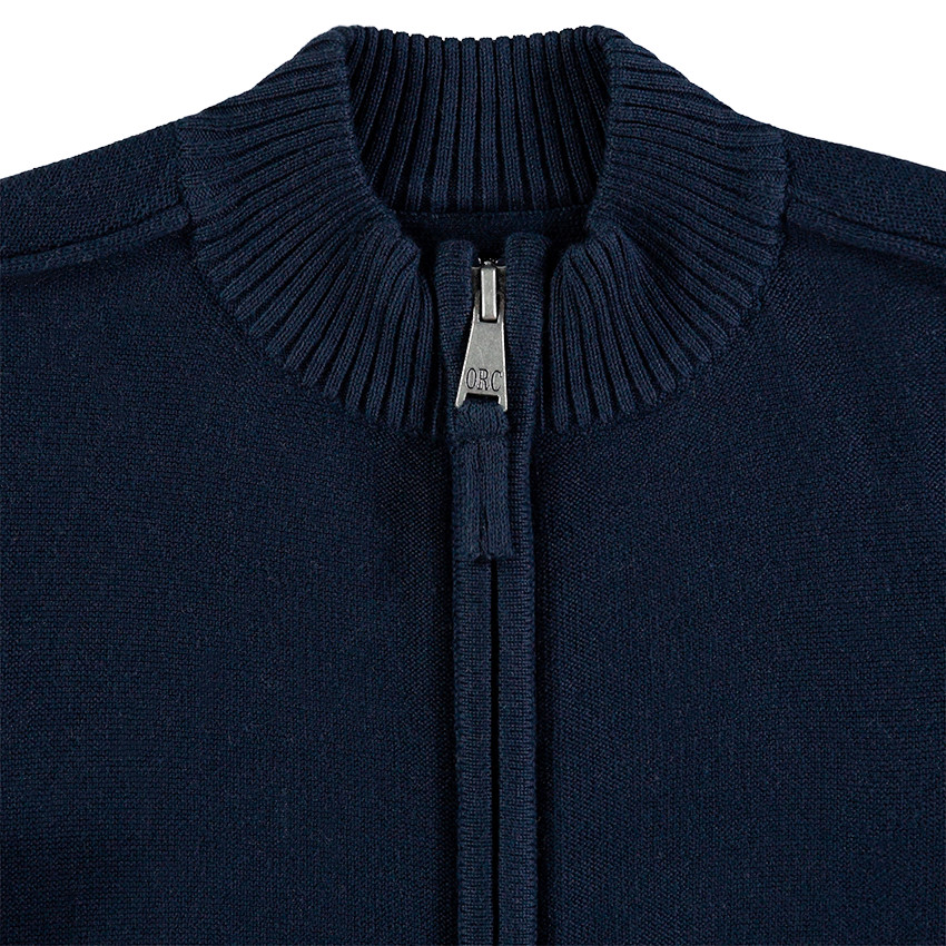 Gilet en tricot zippé avec poches 