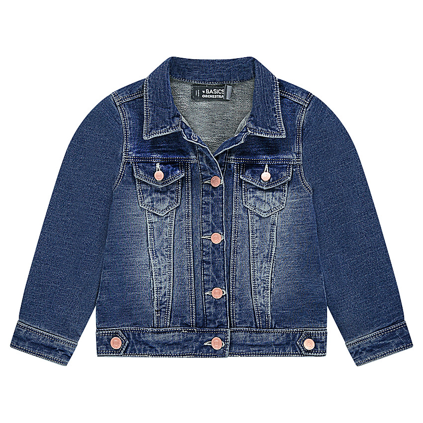 Veste en molleton effet jeans 