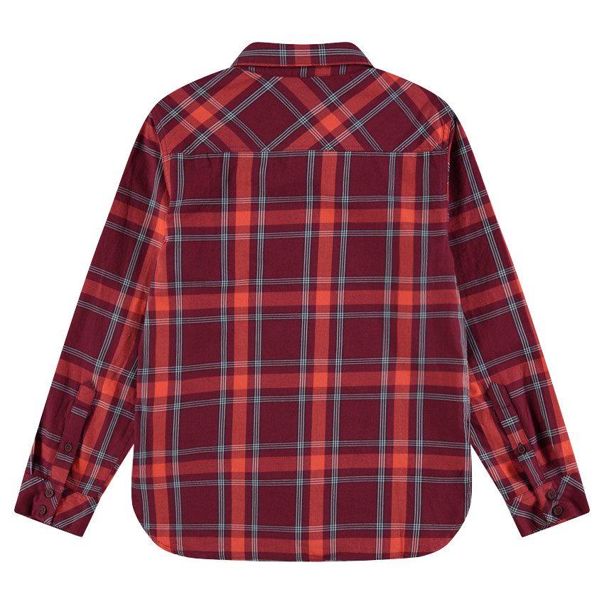 Junior - Chemise à carreaux avec poche zippée 