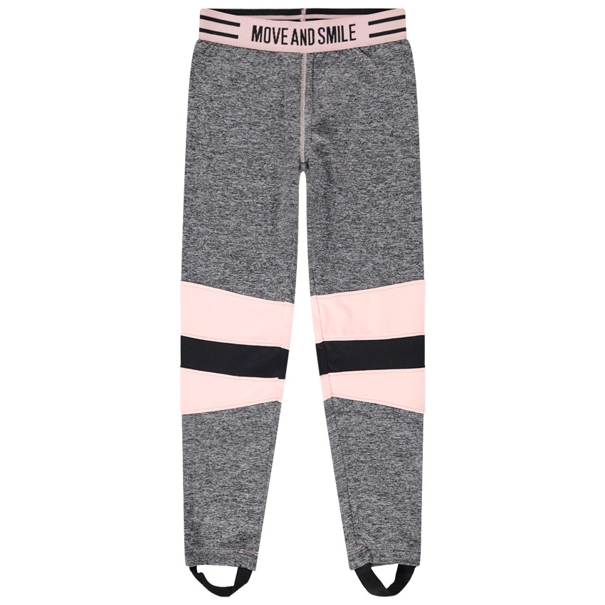 Fuseau de sport à bandes contrastées 